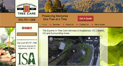 Desktop Screenshot of preservationtreecare.net