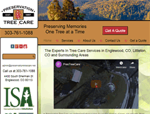 Tablet Screenshot of preservationtreecare.net